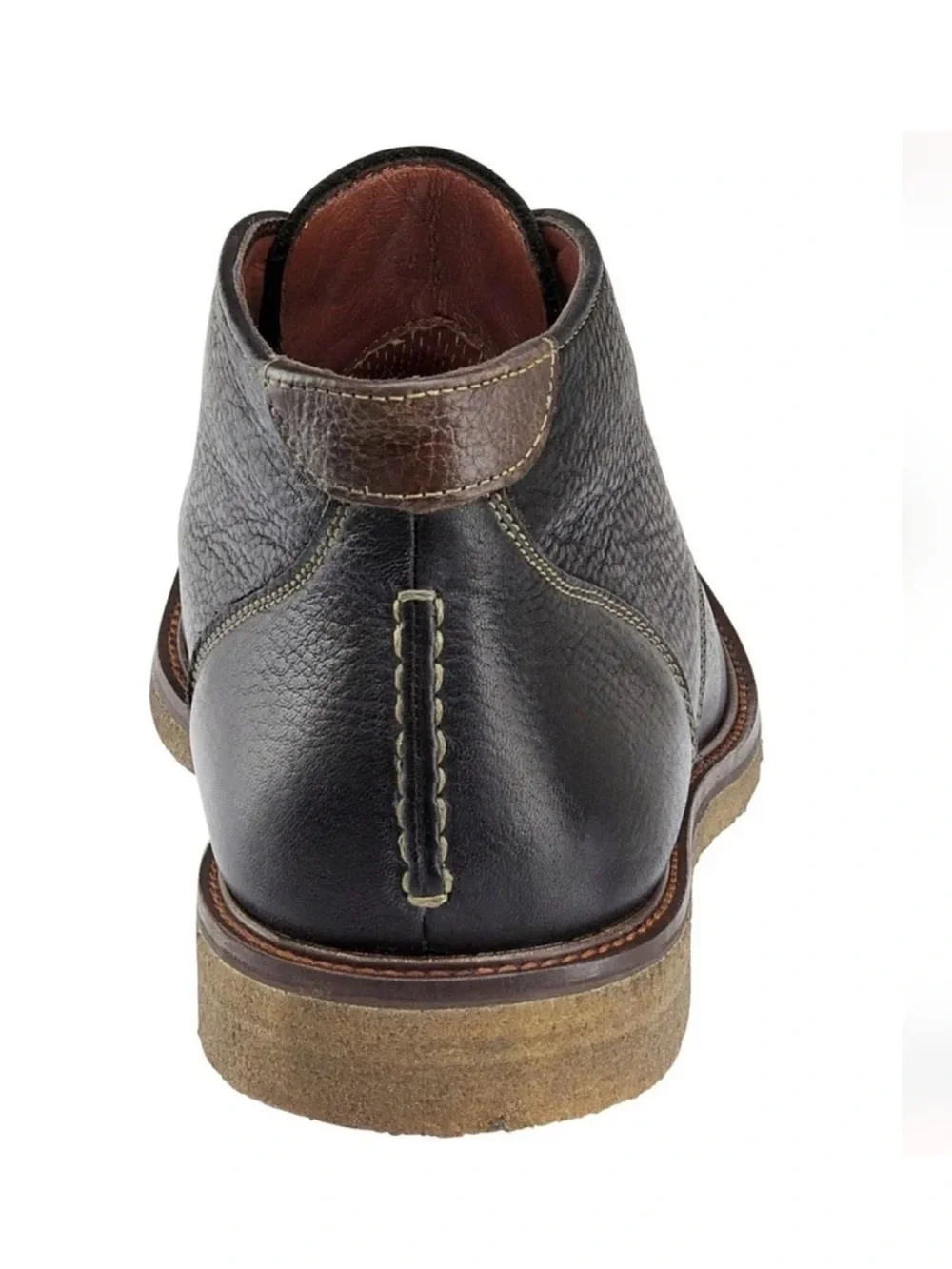 Johnston and Murphy men’s Copeland Men's Black Leather Chukka Boot 9.5M